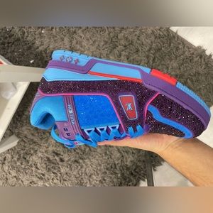 Louis Vuitton Trainer Crystal Covered